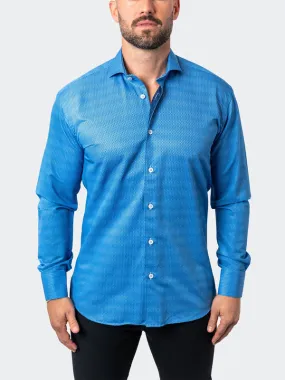 Maceoo Stretch Shirt | Einstein StretchBrooks93 Blue