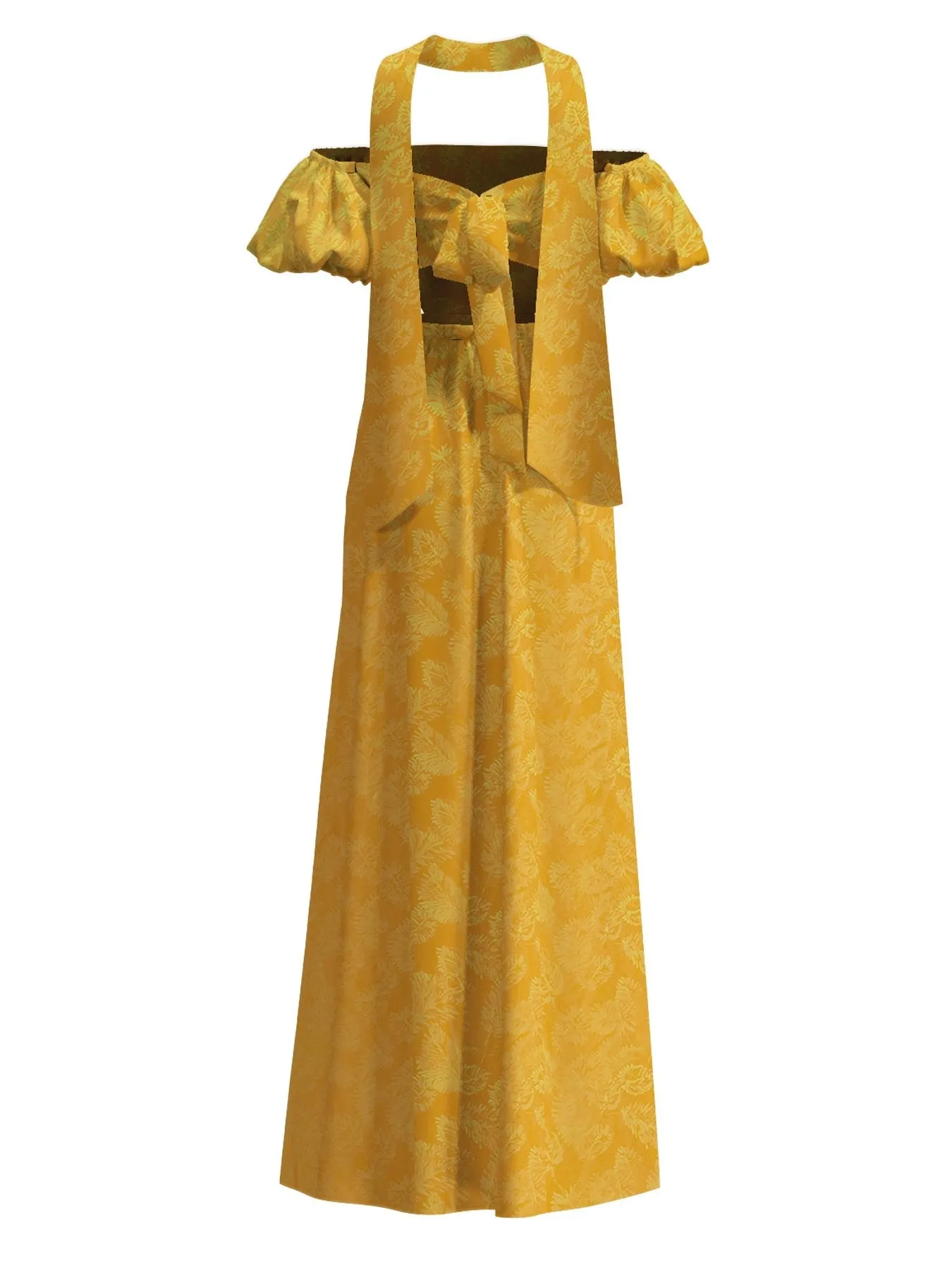 Neni Dress - Zeen Mustard