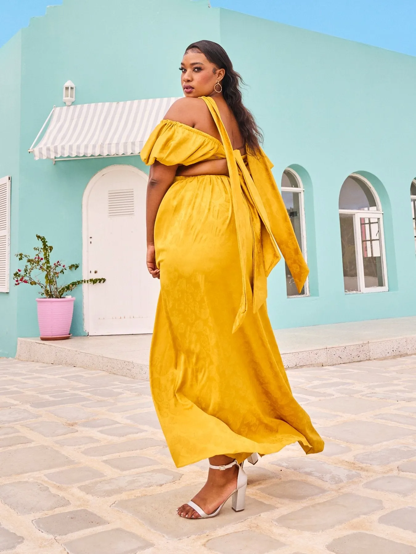 Neni Dress - Zeen Mustard