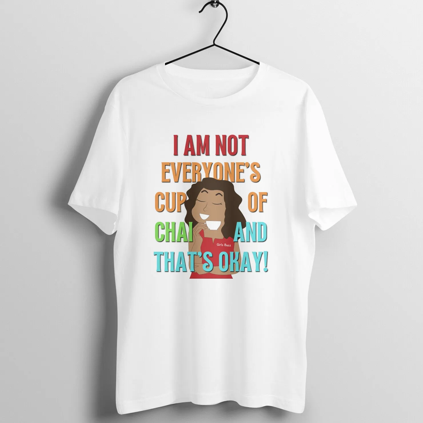 Not Everyone's Cup Of Chai Boyfriend Fit T-shirt