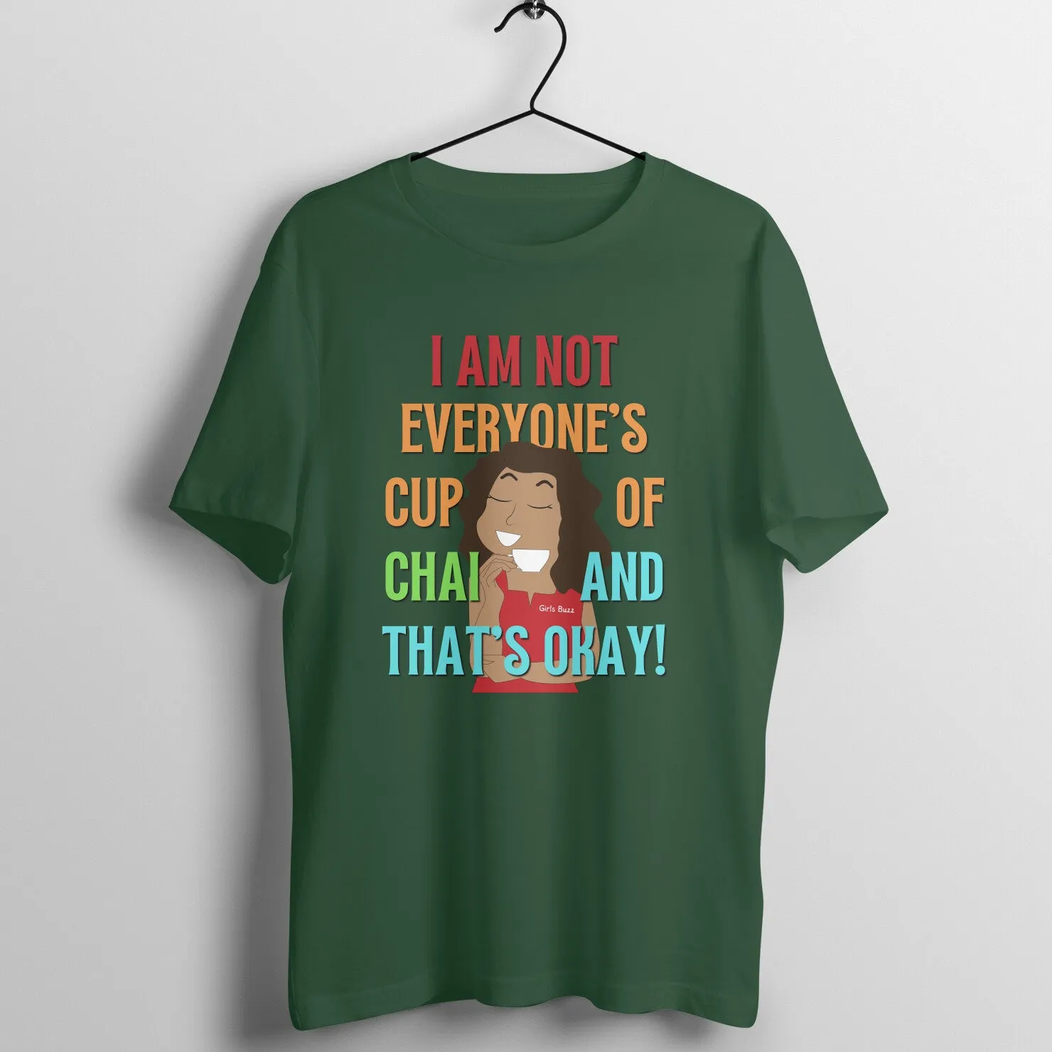 Not Everyone's Cup Of Chai Boyfriend Fit T-shirt