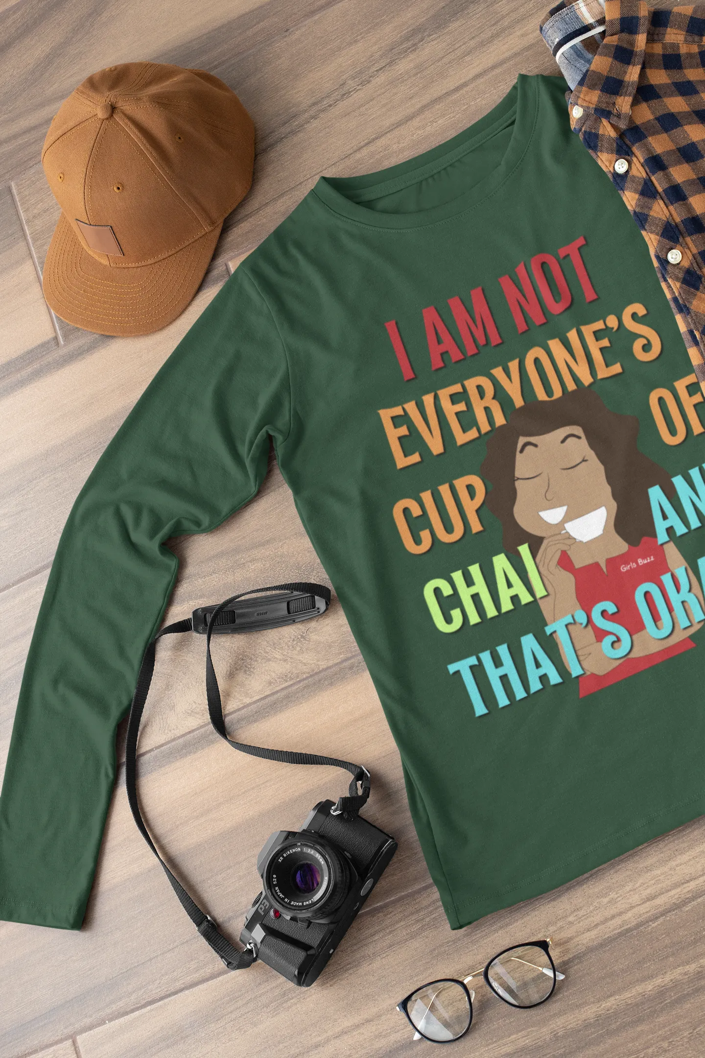 Not Everyone's Cup Of Chai Full Sleeves T-shirt