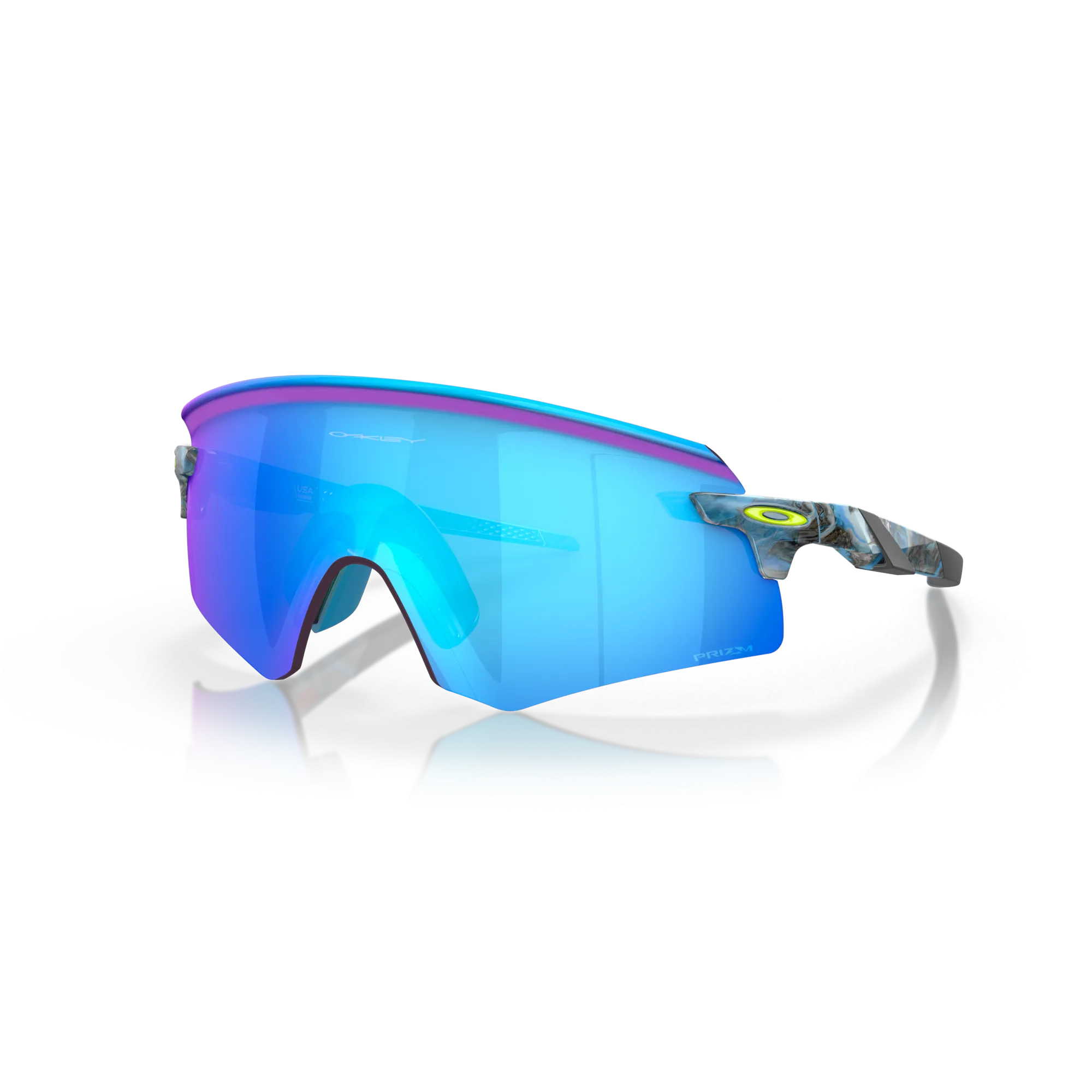 Oakley Encoder Prizm Sapphire Lenses Sanctuary Swirl Frame