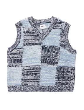 Obey Womens Mira Sweater Vest Academy Navy Multi