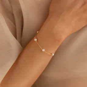 Pearl Station Bracelet