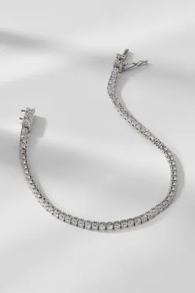 PERFECT TENNIS 2.5MM CZ 7.25 BRACELET