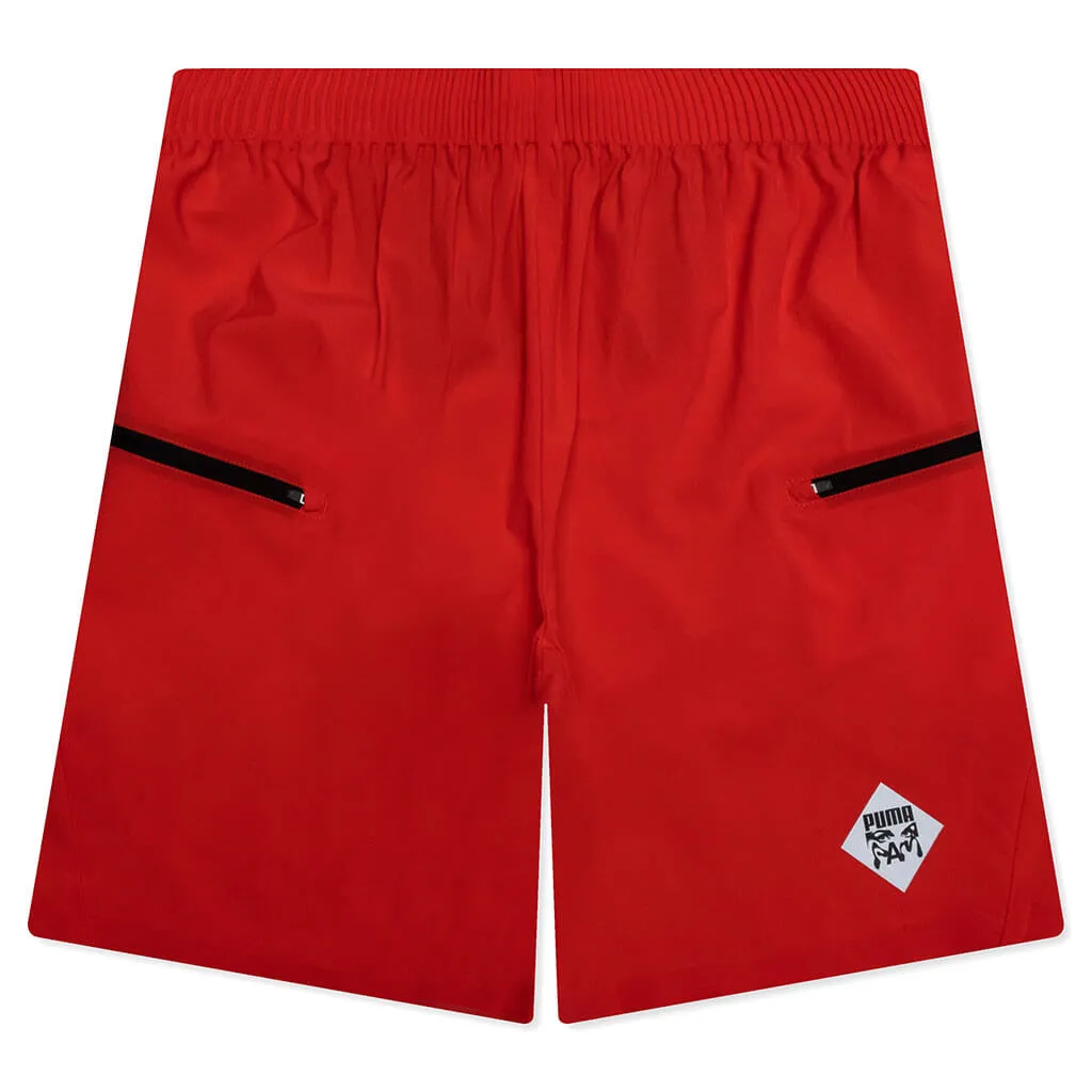 Puma x Perks and Mini Trail Running Shorts - Red