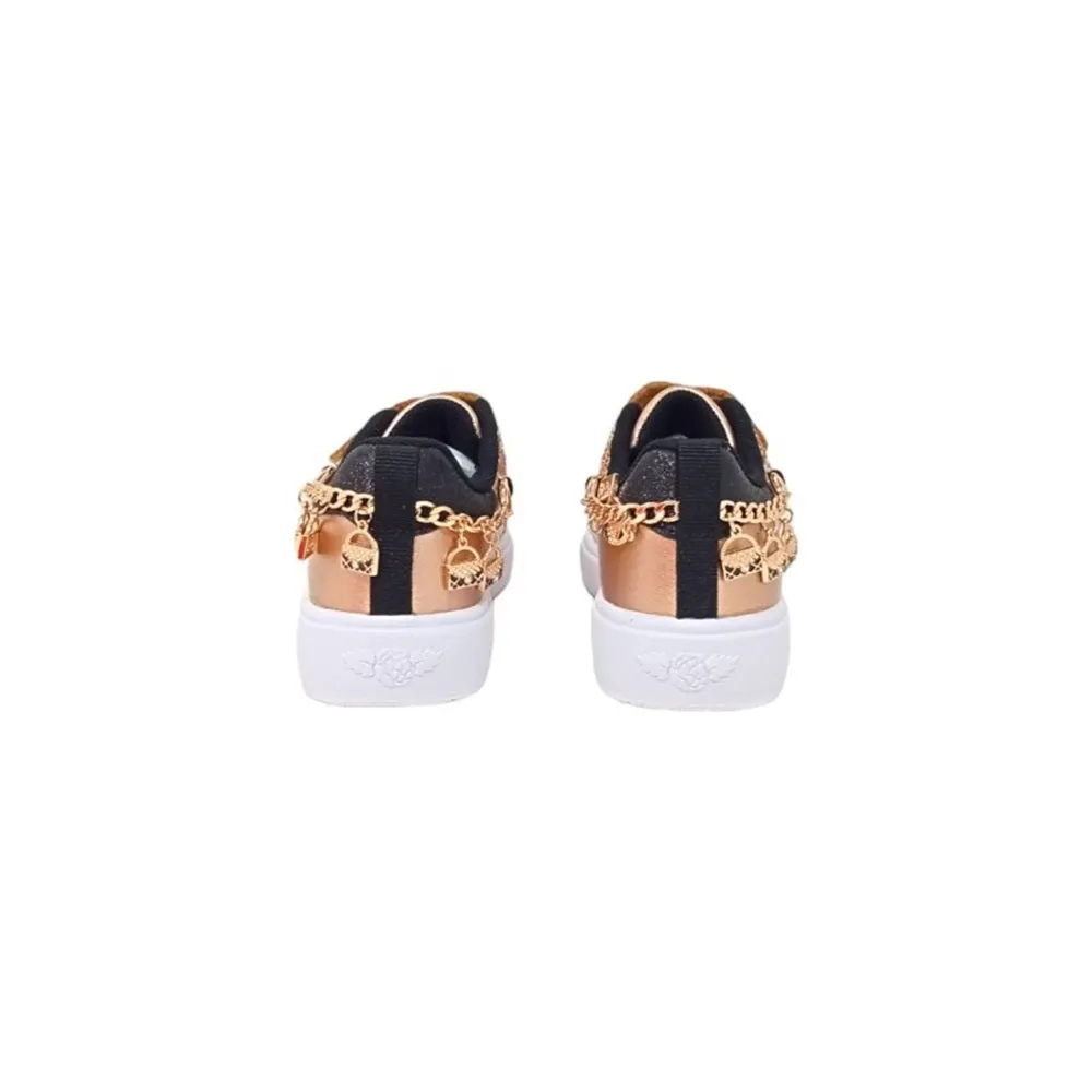 Scarpe casual da Bambina LELLI KELLY Art. LKAA3810 sneakers GOLD ROSE METALLIC