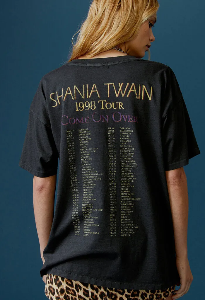 Shania Twain Come On Over 1998 Tour Merch Tee