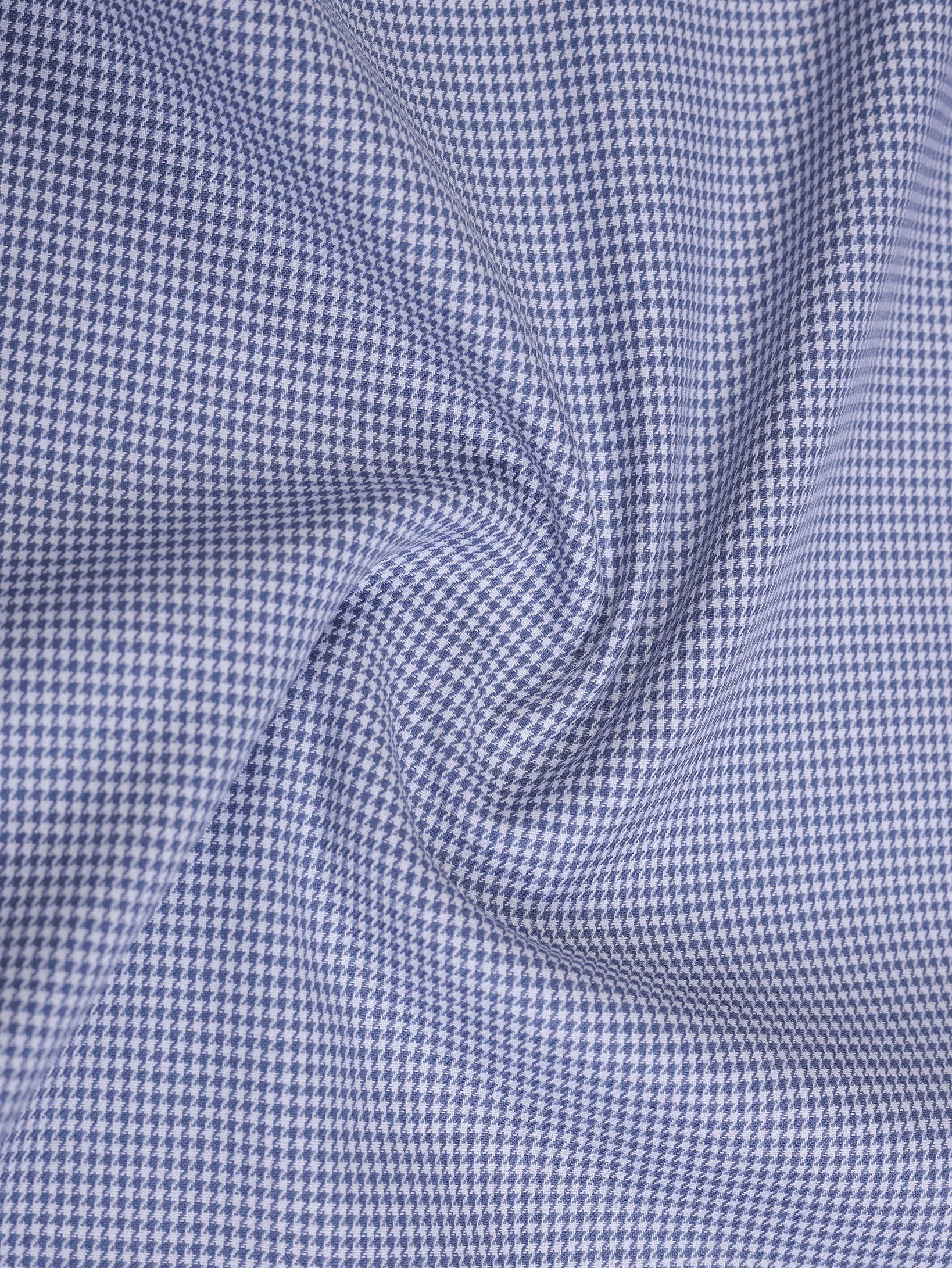 Slate Grey Shepherd Check Cotton Shirt