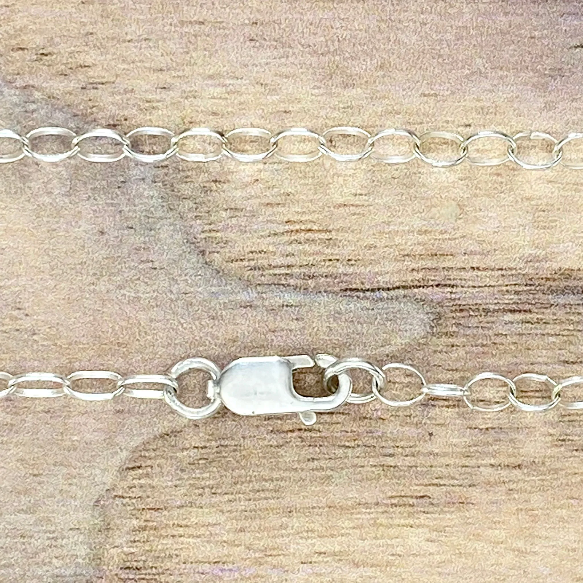 Solid Sterling Silver Cable Chains