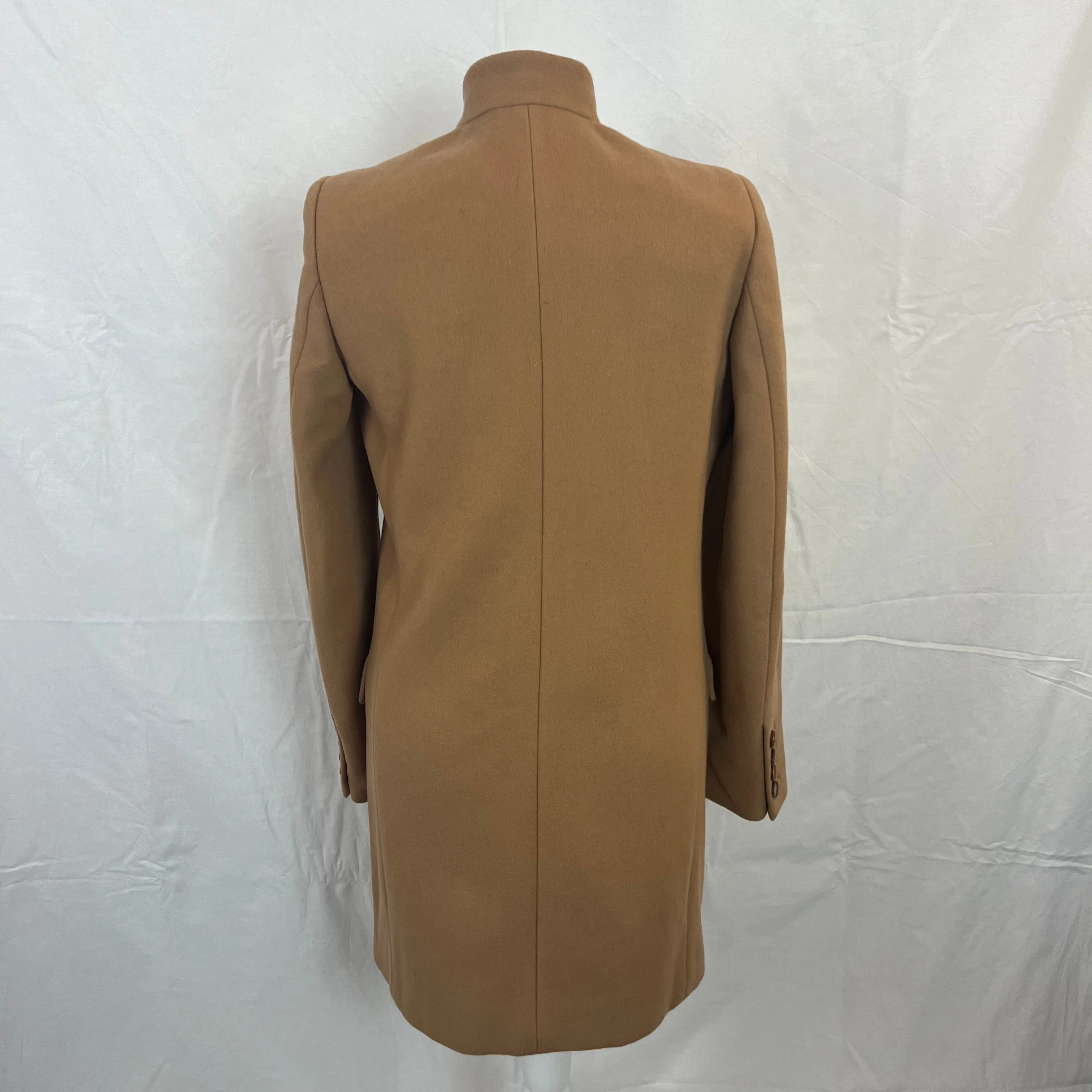 Stella McCartney Camel Classic Mannish 3/4 Coat XS