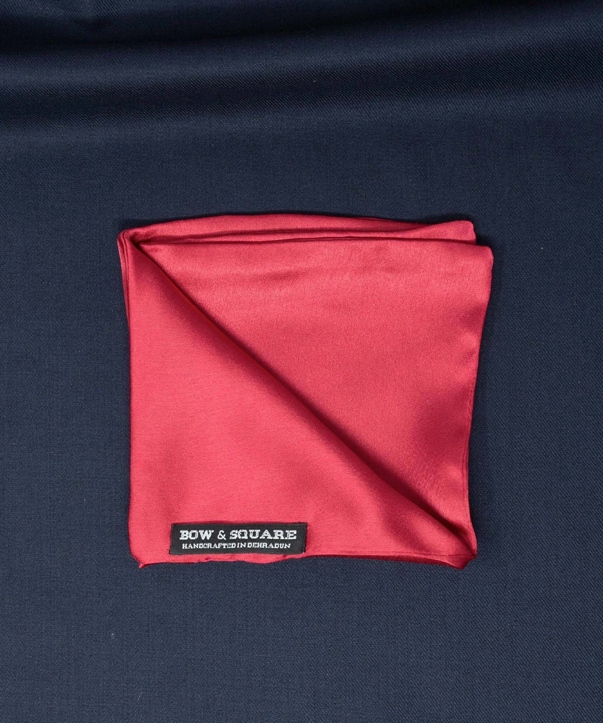 Sun & Sand Solid Pink Pocket Square