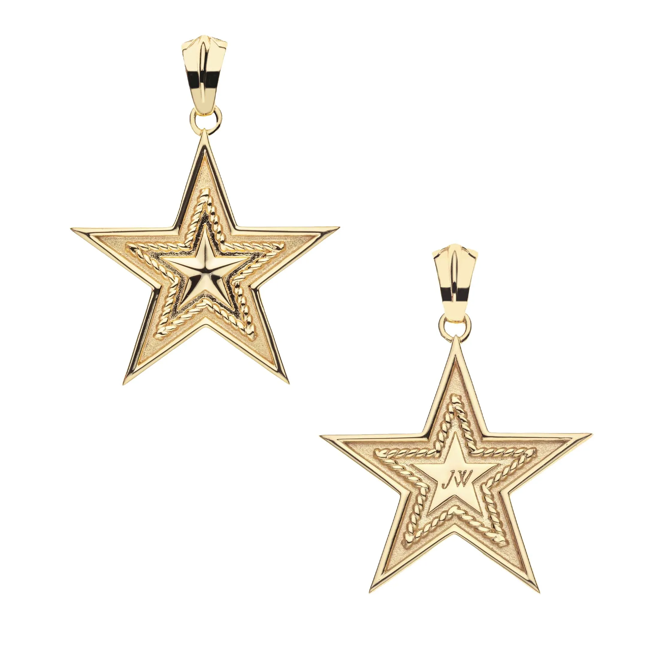 TEXAS JW Star Pendant