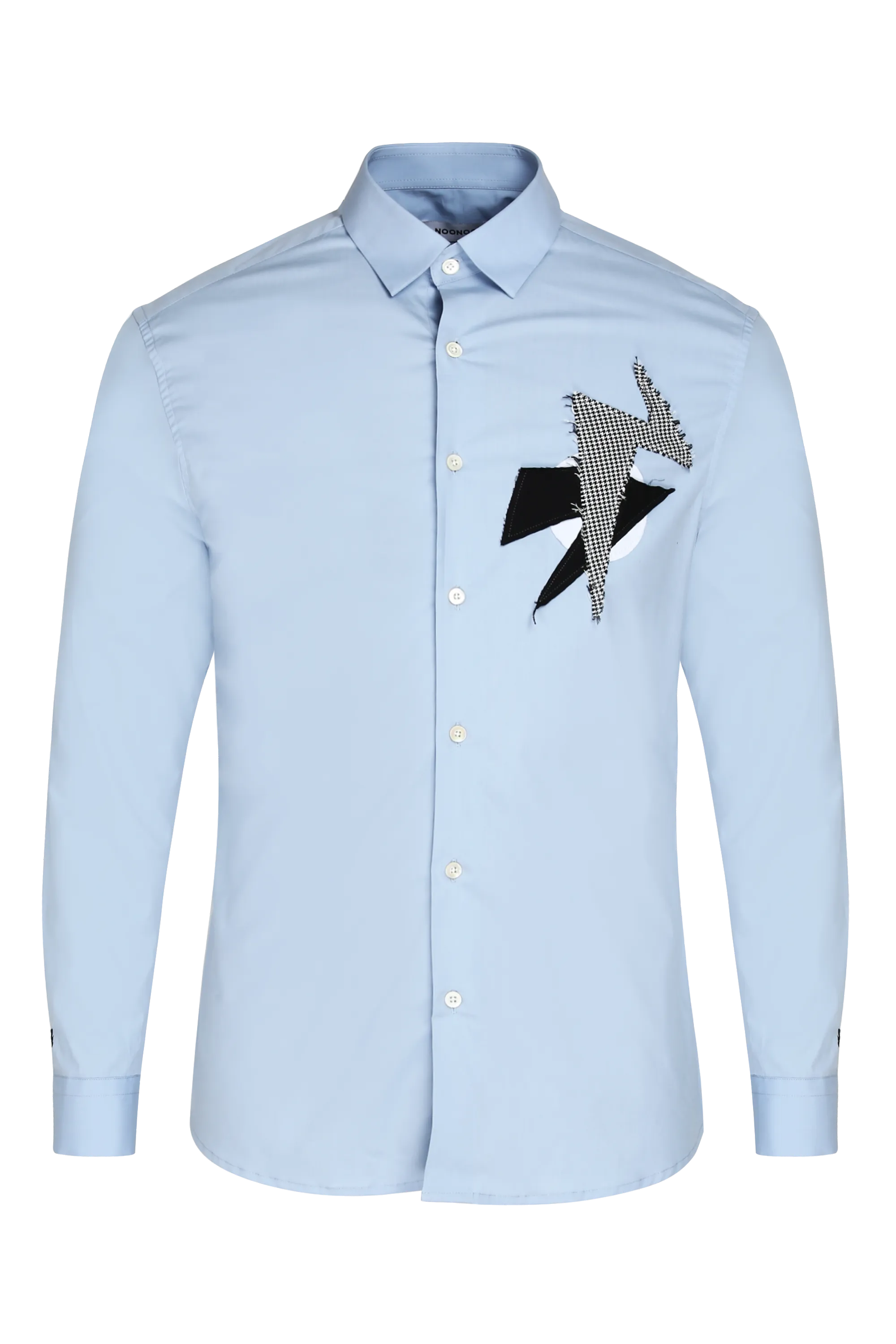 The Fragmented Shirt in Sky Blue