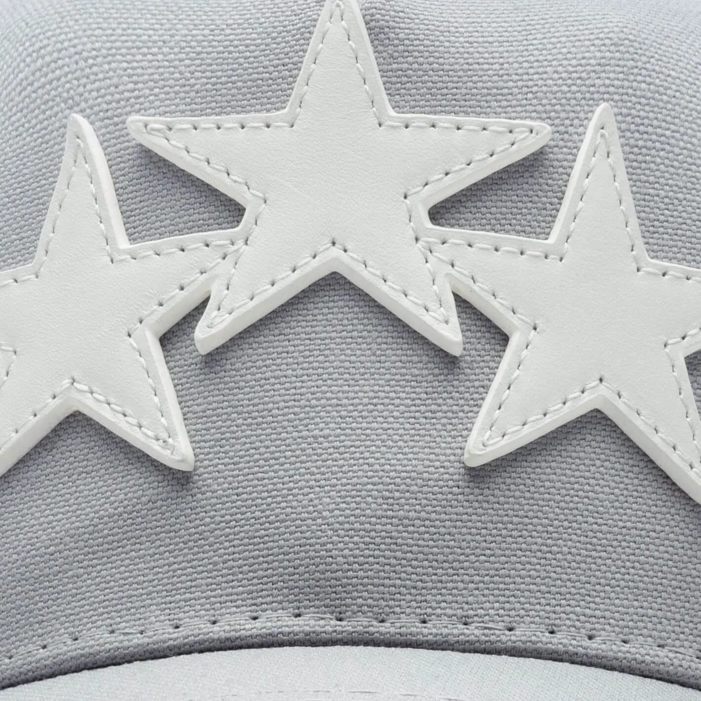 Three Star Trucker Hat - Grey