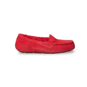 UGG Ansley Ribbon Red Slippers - Women's