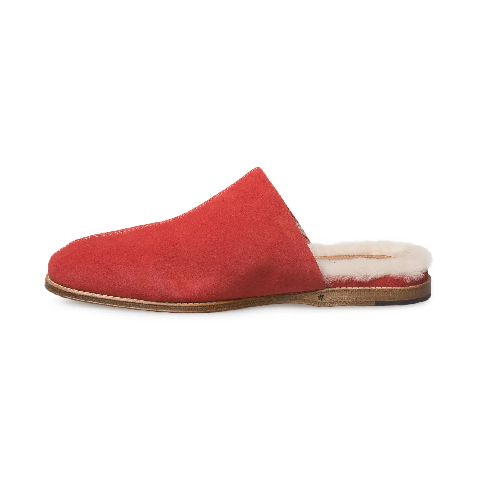 UGG Chateau Slip On Samba Red Slippers - Men's