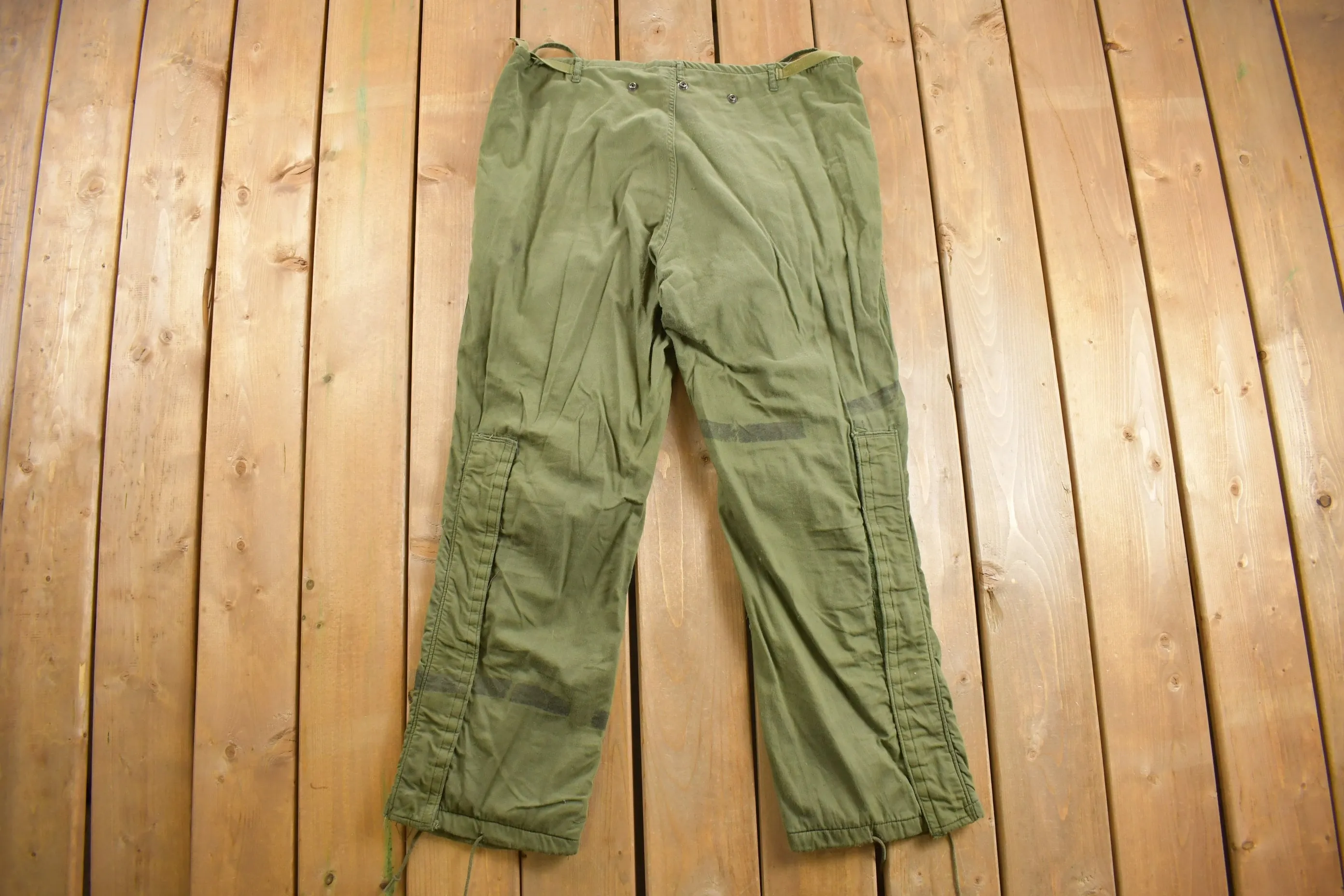 Vintage 1977 US Military Chemical Protective Trousers Size 38 x 29.5 / True Vintage / Army Pants / Military Pant's / Militaria