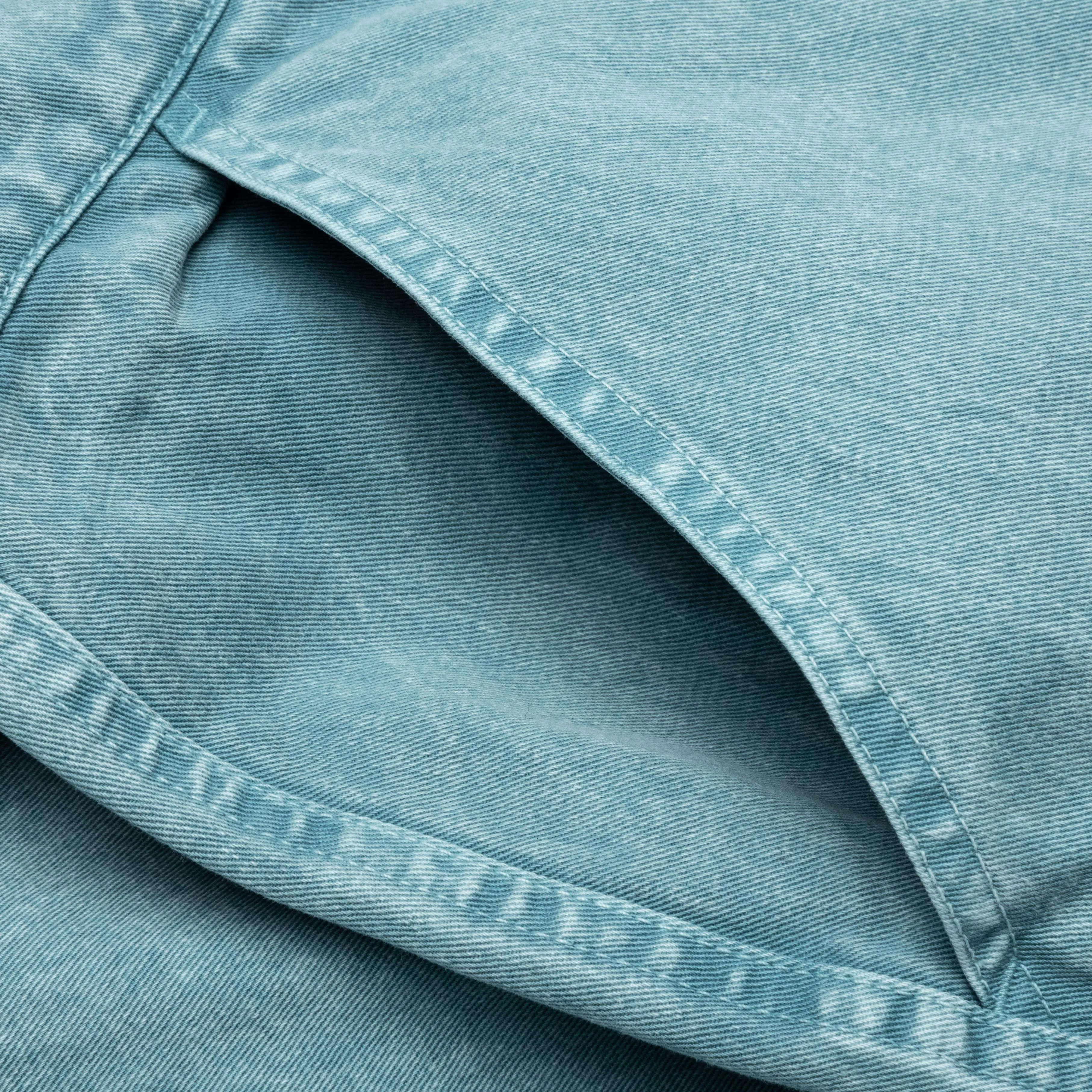 Washed Cotton Work Pant - Slate Blue