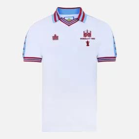 West Ham United 1980 Retro FA Cup Final Shirt