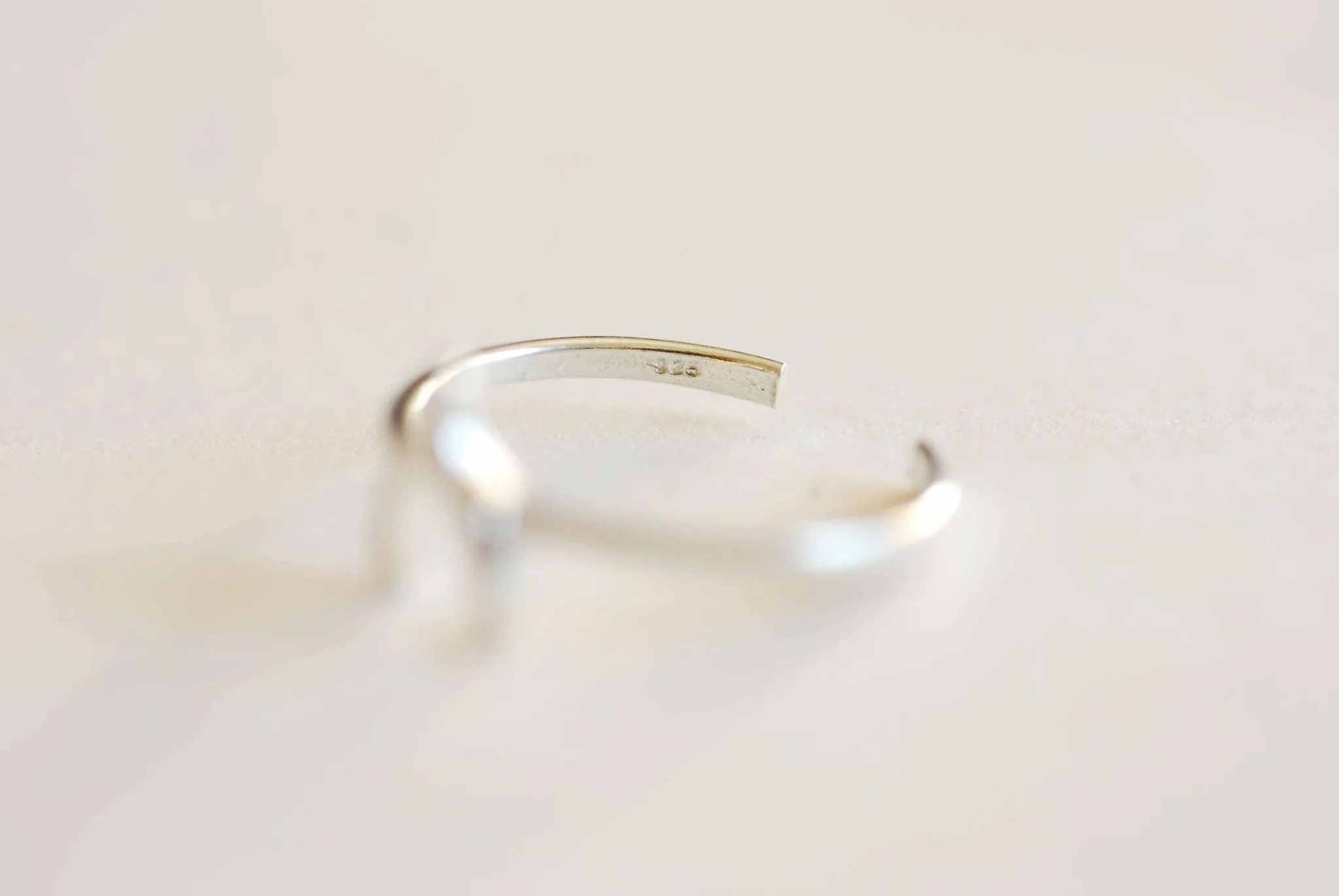 Wholesale Wishbone Ring- 925 Sterling Silver Wishbone Connector, Adjustable Ring, Minimalist Ring, Good Luck Ring, Simple Everyday ring, Stacking Ring