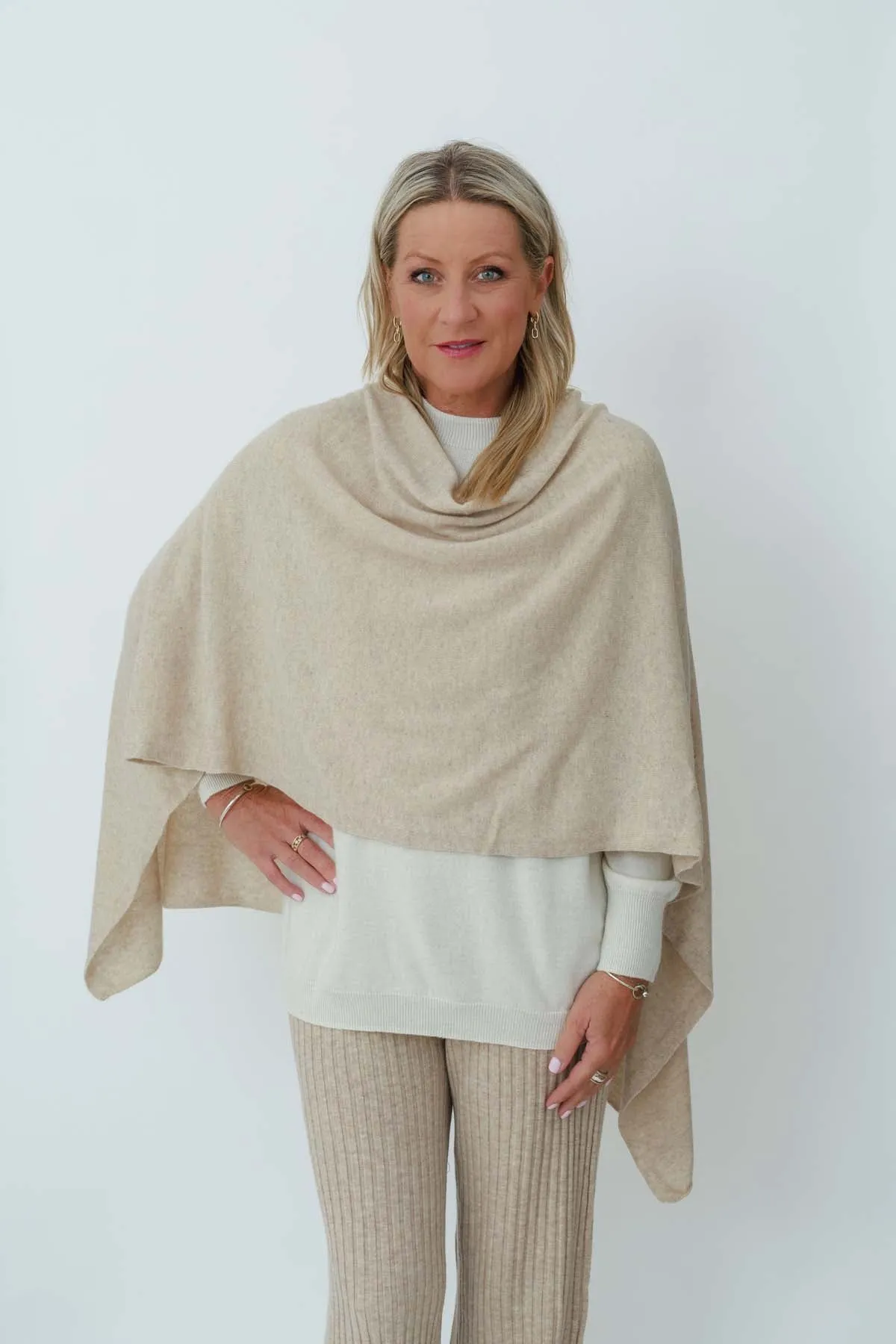 Women's Mandy Merino Alpaca Poncho